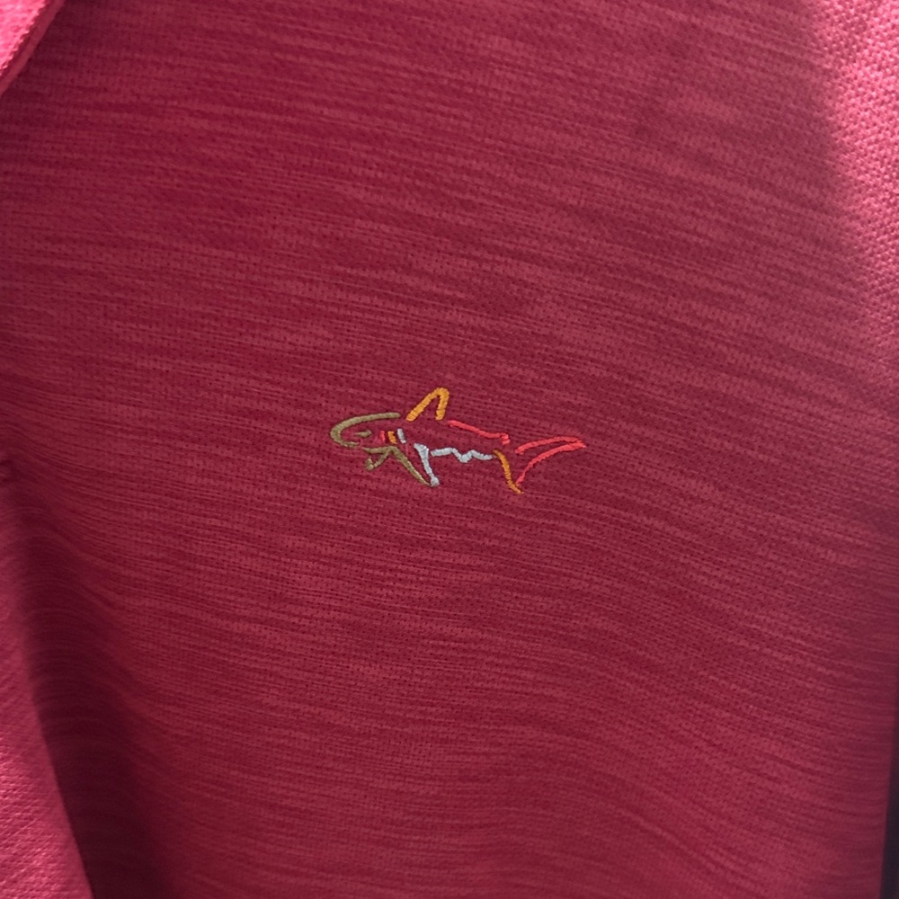 Greg Norman Collection Red Polo Shirt